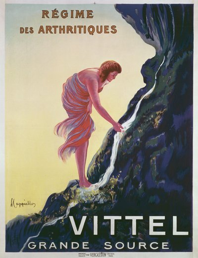 Pubblicità per Vittel Grande Source, 1911 da Leonetto Cappiello