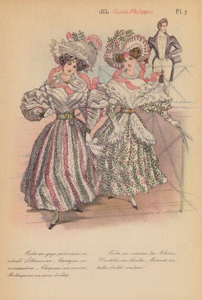 Moda francese: 1831, Luigi Filippo da Louis Colas