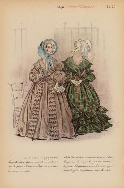 Moda francese: 1840, Luigi Filippo da Louis Colas