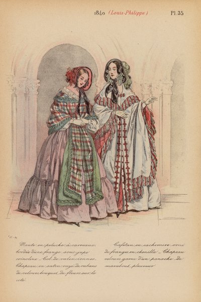 Moda francese: 1840, Luigi Filippo da Louis Colas