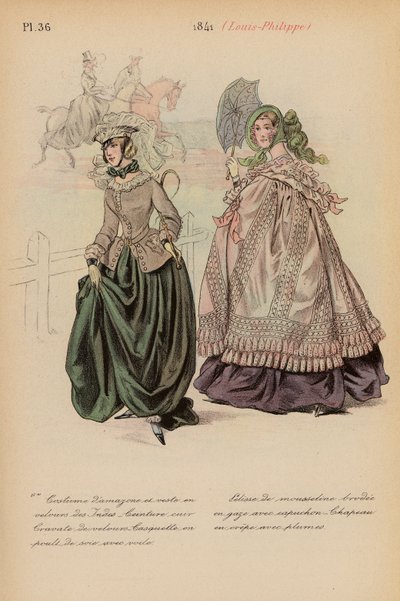 Moda francese: 1841, Luigi Filippo da Louis Colas