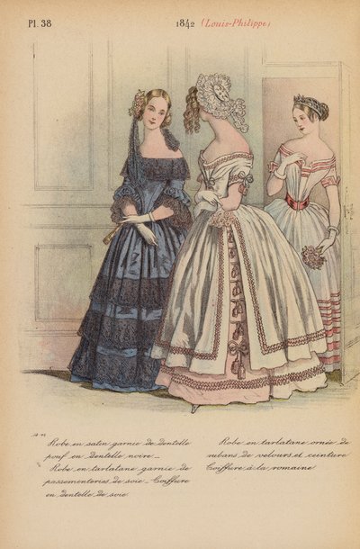 Moda francese: 1842, Luigi Filippo da Louis Colas