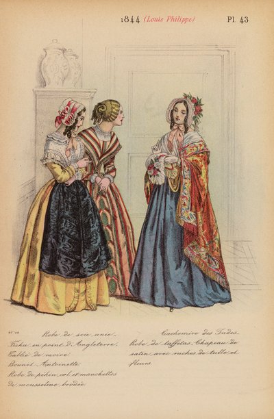 Moda francese: 1844, Luigi Filippo da Louis Colas