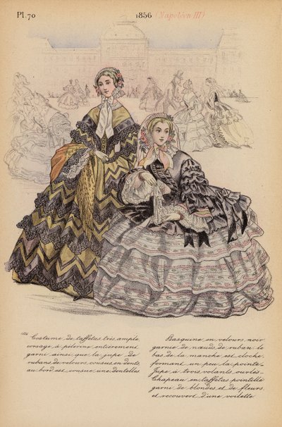 Moda francese: 1856, Napoleone III da Louis Colas