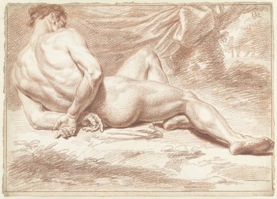 Nudo accademico da Louis Fabritius Dubourg