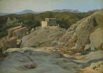 Villaggio italiano da Louis Gurlitt