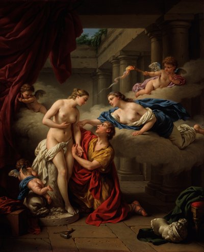 Pigmalione e Galatea da Louis Jean François Lagrenée