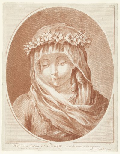 Sacerdotessa da Louis Marin Bonnet