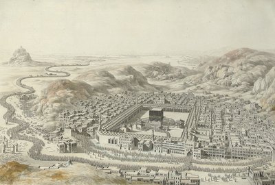 La Mecca, 1787 da Louis Nicolas de Lespinasse