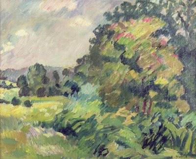 Paesaggio della Normandia da Louis Valtat