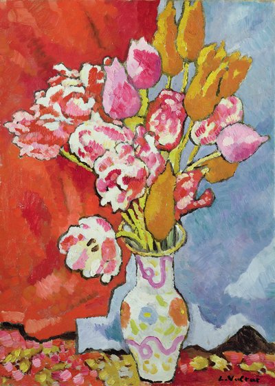 Tulipani, c.1935 da Louis Valtat