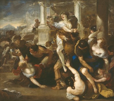 Il Ratto delle Sabine da Luca Giordano