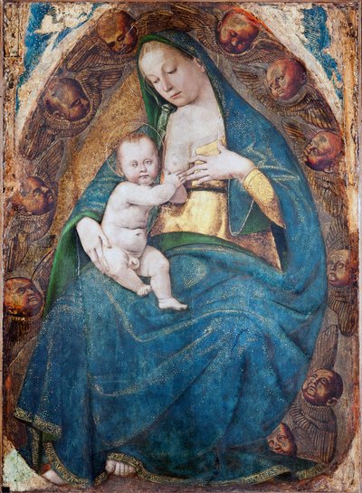 Madonna che allatta, 1482-c.1485 da Luca Signorelli