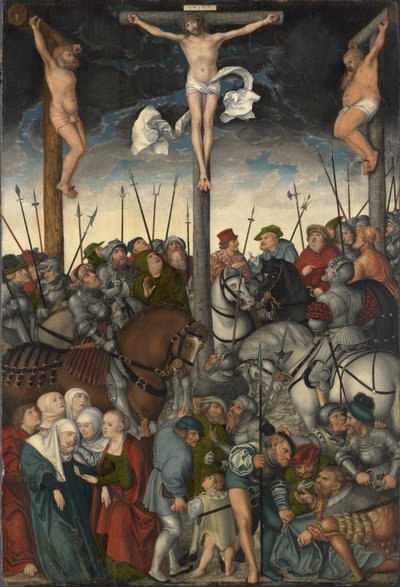 La Crocifissione, 1538 da Lucas Cranach