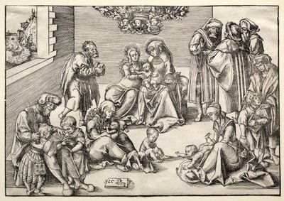 La Sacra Famiglia e i Parenti da Lucas Cranach