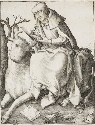 San Luca, c.1508 da Lucas van Leyden