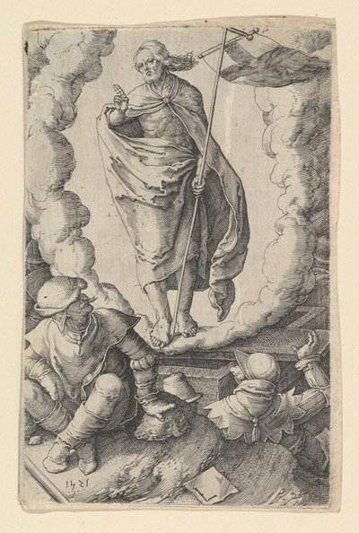 La resurrezione da Lucas van Leyden