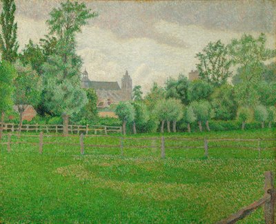 La chiesa di Gisors da Lucien Pissarro