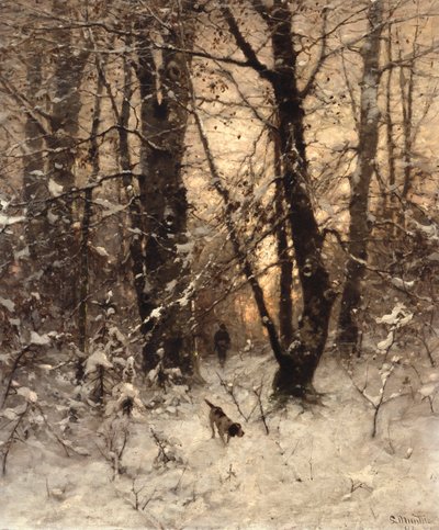 Crepuscolo invernale da Ludwig Munthe