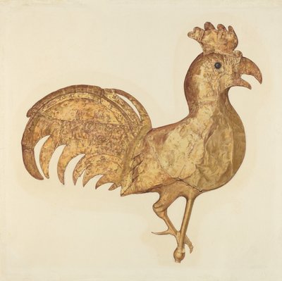 Segnavento: Gallo, c. 1939 da Marian Page