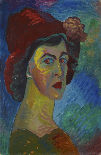 Autoritratto da Marianne von Werefkin