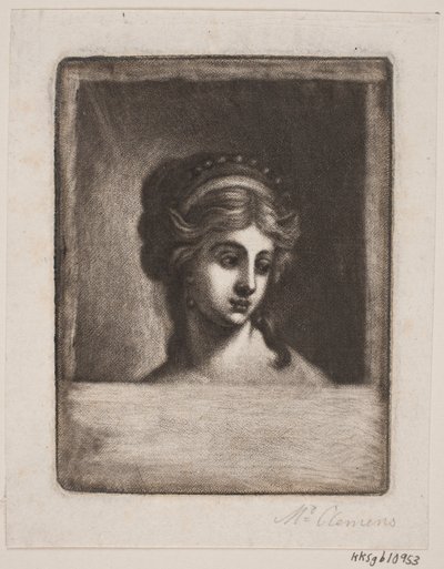 Testa di donna da Marie Jeanne Clemens