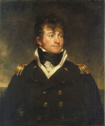 Capitano Samuel Hood Linzee (1773-1820) da Martin Archer Shee