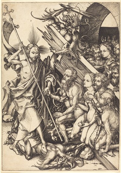 Cristo nel limbo da Martin Schongauer