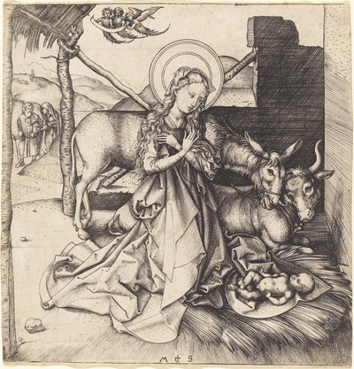 La Natività da Martin Schongauer