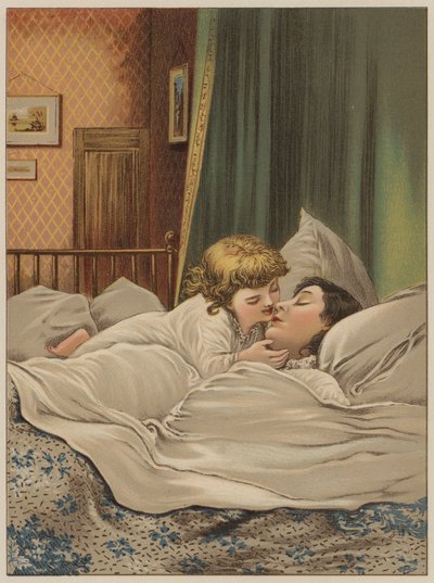 Bambino a letto con la madre da Mary Ellen Edwards