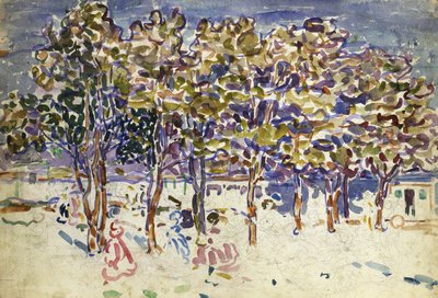 Alberi, 1918 da Maurice Brazil Prendergast