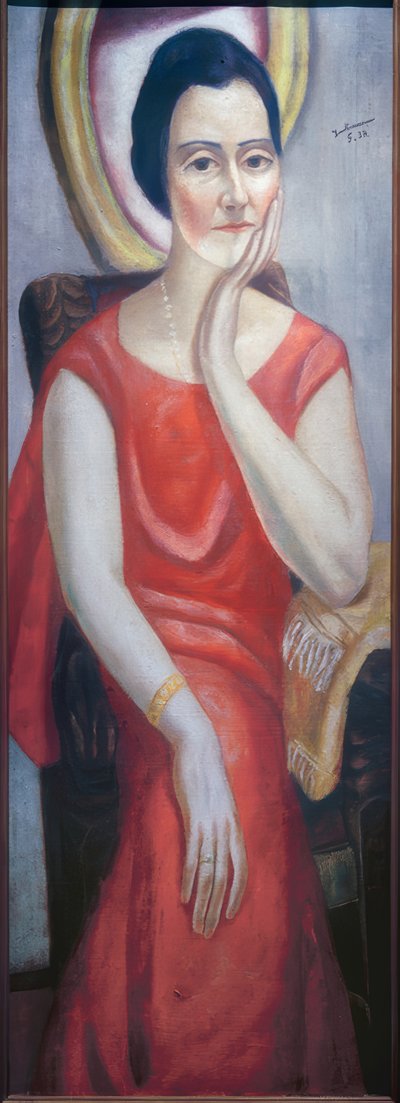 Ritratto di Käthe von Porada da Max Beckmann