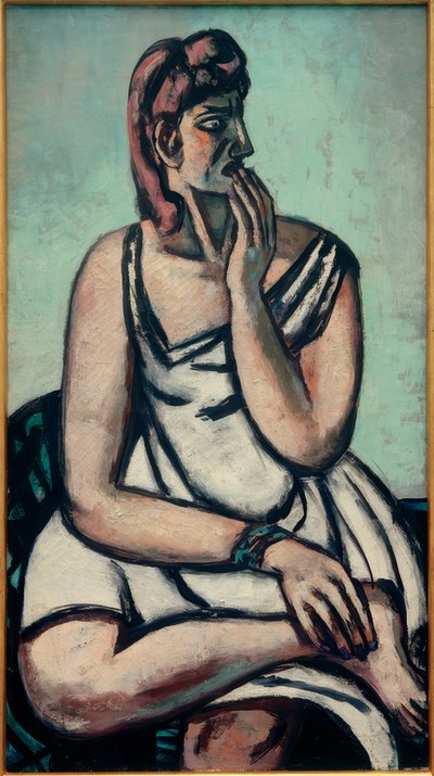 La spaventata da Max Beckmann