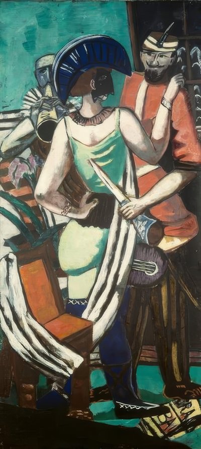 Carnevale a Parigi da Max Beckmann