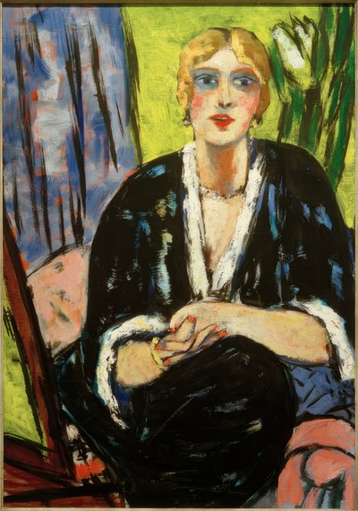 Ritratto di Lilly von Schnitzler da Max Beckmann