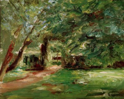 Giardino di siepi a Wannsee da Max Liebermann