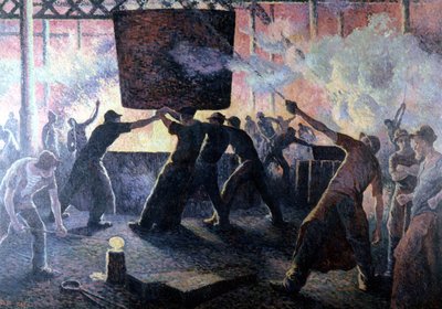 La fonderia di Maximilian da Maximilien Luce