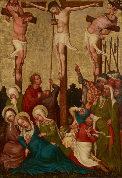 Crocifissione di Cristo da Meister der St. Lambrechter Votivtafel