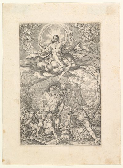 La Resurrezione, 1577 da Melchior Meier