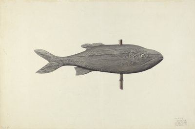 Segnavento a forma di pesce, 1939 da Michael Riccitelli