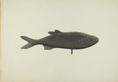 Segnavento a forma di pesce, c. 1939 da Michael Riccitelli