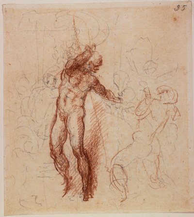 Studio per un Cristo nel Limbo da Michelangelo Buonarroti