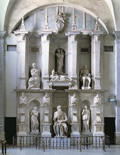 Tomba di Papa Giulio II (1453-1513) da Michelangelo Buonarroti