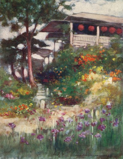 Un Giardino di Iris, c1887, 1901 da Mortimer L Menpes