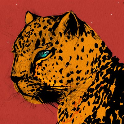 Leopardo Mara, 2021 da Nancy Moniz Charalambous