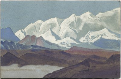 Himalaya, catena del Kanchenjunga da Nicholas Roerich