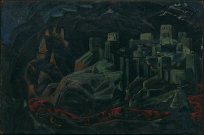 La città morta, 1918 da Nicholas Roerich