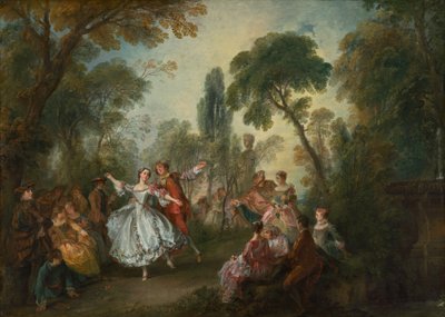 La Camargo che danza, c. 1730 da Nicolas Lancret