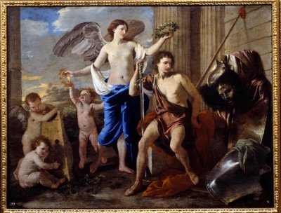 Il trionfo di Davide da Nicolas Poussin