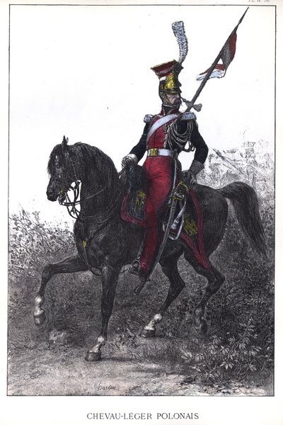 Lanciere polacco della Guardia Imperiale da Nicolas Toussaint Charlet